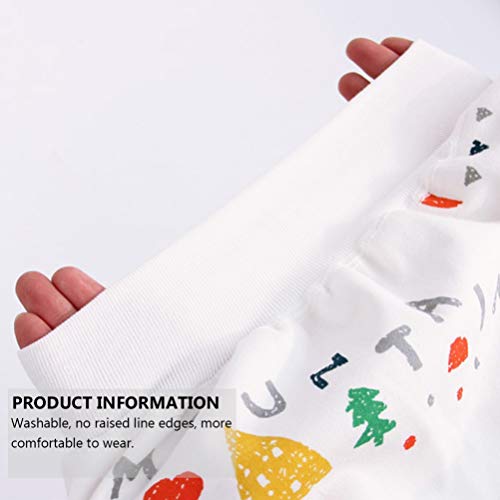 Toddmomy 2 Peças Saia Fralda Bebê Calças de Treinamento de Algodão Saia de Treinamento Potty Vestido