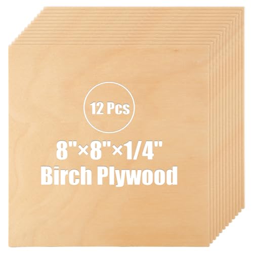 MUXHEL Baltic Birch Sheets 8x8 1/4 inch
