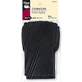 Dritz 55415-3 Adult Knitted Cuff, Navy, 2-Pack