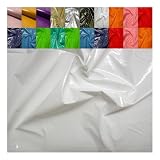 Fabrics-City bianco tessuto in pelle verniciata per mobili, borse, scarpe, accessori moda, rivestimenti interni, target fashion e arredamento, durevole, elegante, versatile, 2799