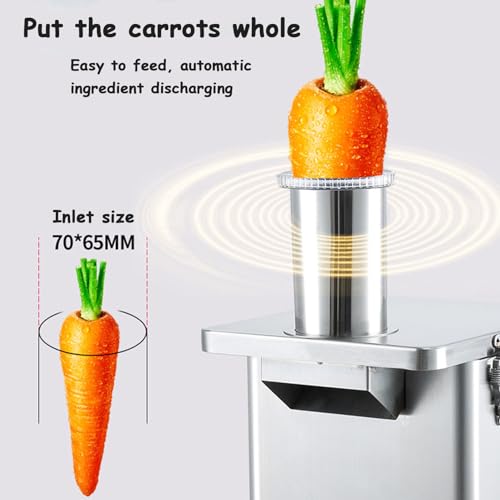 Cortadora eléctrica comercial para vegetales 250W miniatura 7