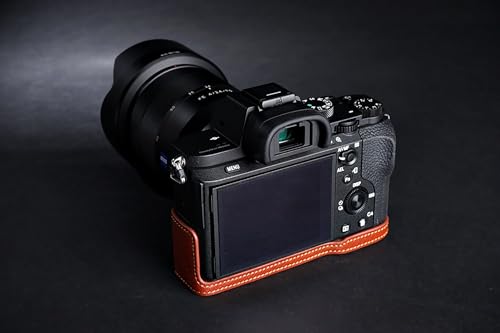 Étui en cuir véritable de qualité supérieure pour boîtier Sony A7 II - 5