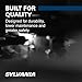 SYLVANIA - 7506 SilverStar Mini Bulb - Brighter and Whiter Light, Ideal for Daytime Running Lights (DRL) and Back-Up/Reverse Lights (Contains 2 Bulbs)