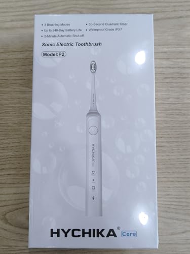240 Days Battery Life Electric Toothbrush for Adults,8 Replacement Heads Rechargeable Battery Operated Toothbrush,3 Modes 2-Min Timer,IPX7 Waterproof,Gift for Family,White - Image 8
