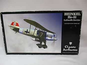 クラシックエアフレー厶のハインケルHe-51 Classic Airframes 1/48 He-51, by Lee Fogel