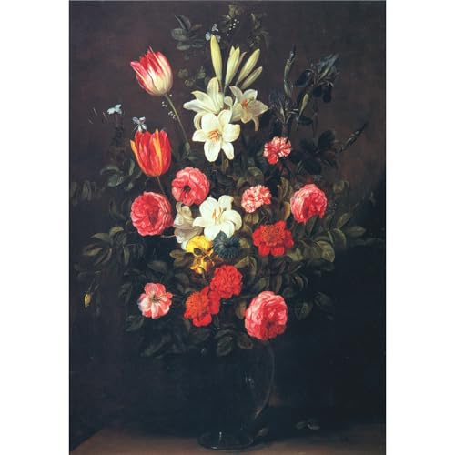Impression giclée bouquet de fleurs pour raviver un mur blanc vide 61x45.7cm