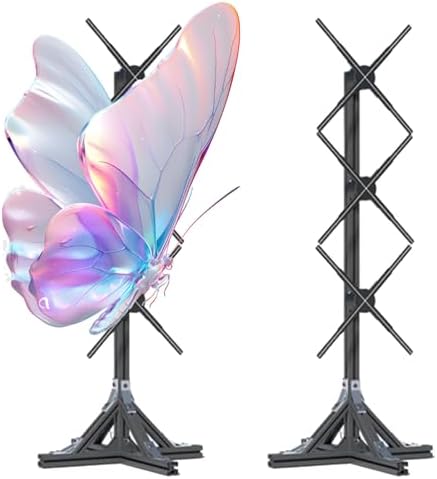 Projektor hologramowy 3D, ściana wideo z dużym ekranem do projekcji mobilnej, idealny do reklamy na Halloween, do sklepów, barów, kasyn, imprez, wyświetlacz 50 cm