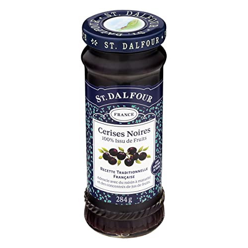 St. Dalfour Black Cherry Fruit Spread, 10 Ounce #TOP2
