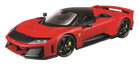 Amazon | 京商 (Kyosho) BURAGO 1/24 フェラーリ F80 レッド 完成品 18