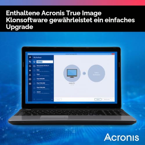 WD Blue 1 TB, 2,5 Zoll (interne HDD, hohe Zuverlässigkeit, SATA 6 Gbit/s-Schnittstelle, 128 MB Cache… – Ansicht 5