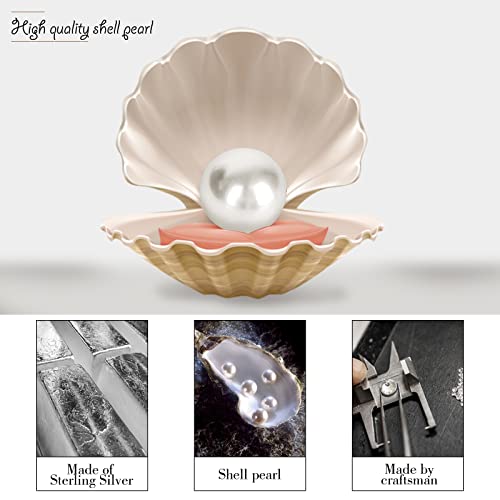 White Single Pearl Necklace for Women‘s Necklaces Pendant With a Pearl Silver Necklace Jewelry Pearl drop Necklaces for Women3