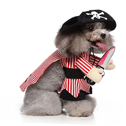 Disfraz cómico para perros y gatos Happyyami S miniatura 6