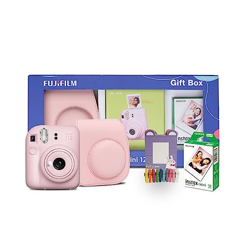 Fujifilm Instax Mini 12 Gift Box with 10 Shots- Pink