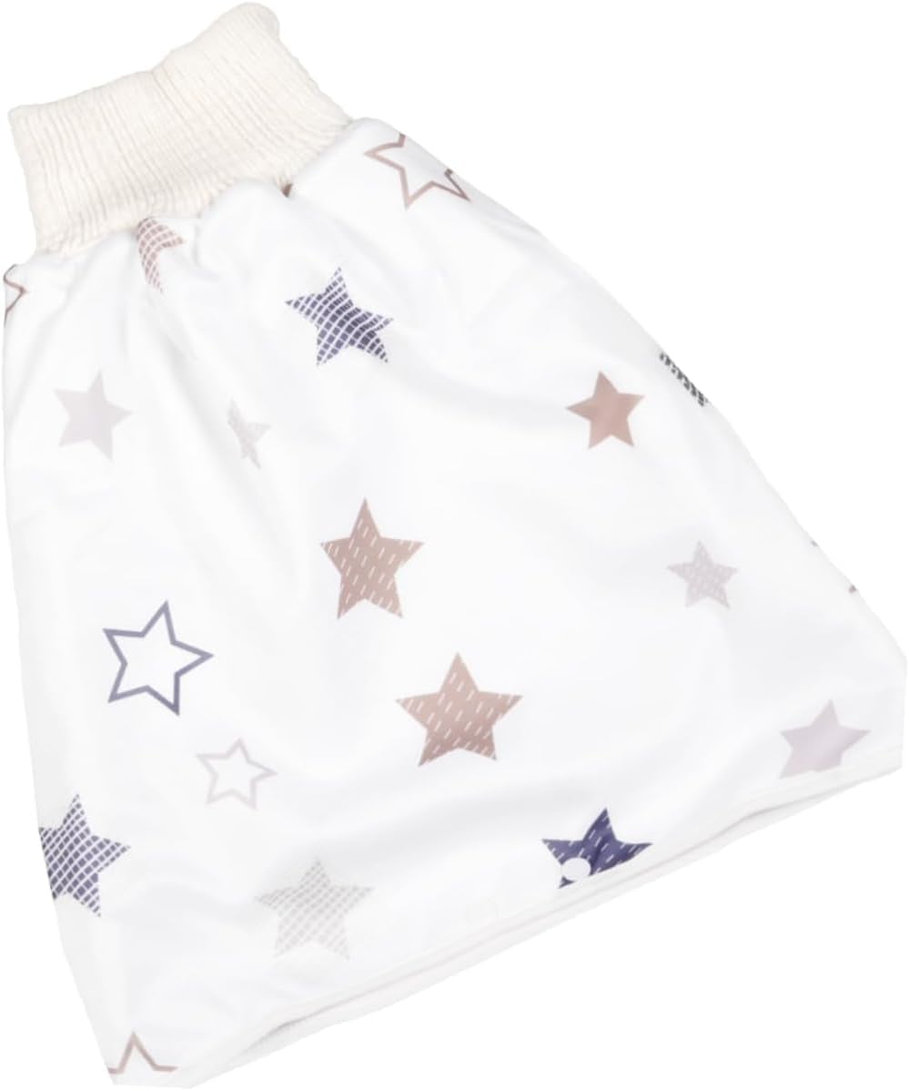 Adorable Cotton Baby Training Pants Dual Purpose Skirt Pants for Diaper Transition White/1989