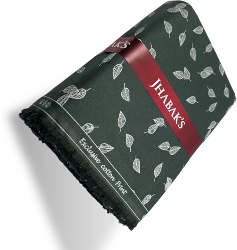Image of JHABAK'S Unstitched 100% Pure Cotton Shirt Fabric for Men - Shirt Fabric & Kurta Material