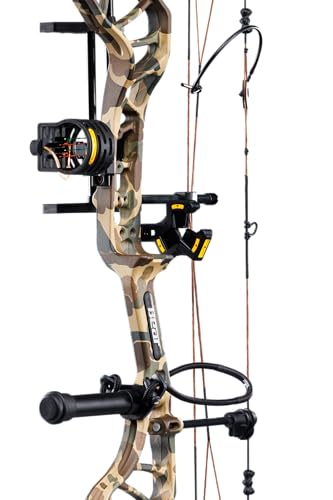 Bear Legit Maxx Ready to Hunt Compound Archery Bow, 70lb. Draw Weight, Right Hand, FRED Bear/Black