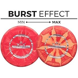 Latitude 64 Retro Burst River | Disc Golf Fairway Driver | Easy-to-Throw Disc Golf Driver for Beginners | Straight Flying | 170g+ Frisbee Disc | Unique Burst Patterns | Green