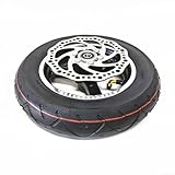 10 inch Wheel Tires 10X2.15 Tyre with Hub Inner Tube Outer Tire Alloy Rim for Electric Scooter Accessories(With Disc brake)