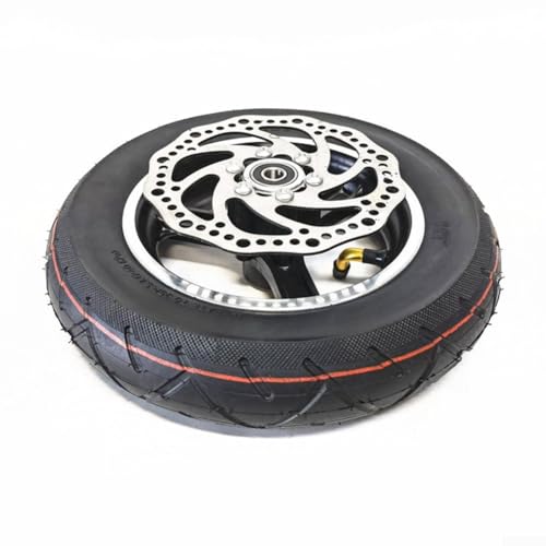 10 inch Wheel Tires 10X2.15 Tyre with Hub Inner Tube Outer Tire Alloy Rim for Electric Scooter Accessories(With Disc brake)