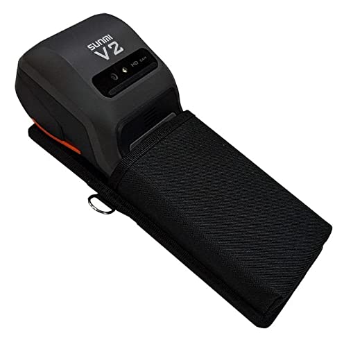 SUNMI Nylon - Holster Case for PDA - Rugged Construction - Protects the Touch Screen - Compatible with V2 and V2 Pro Models - Double Hook System