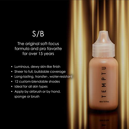 Temptu S/B Airbrush Foundation, 1 Fl Oz (Pack Of 1) #TOP3