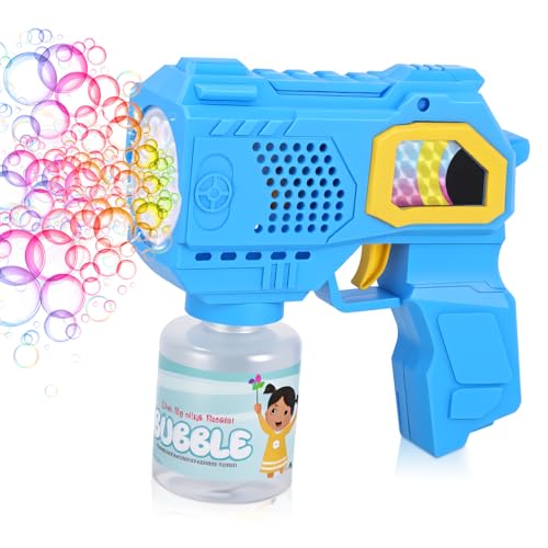 Máquina de burbujas de jabón para niños, 4000 burbujas por minuto, pistola de burbujas automática, juguete de burbujas para fiestas y cumpleaños Máquina de burbujas de jabón para niños, 4000 burbujas por minuto, pistola de burbujas automática, juguete de burbujas para fiestas y cumpleaños