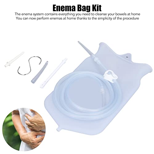 Enema Set, Enema Set Silicone prático para limpar os intestinos