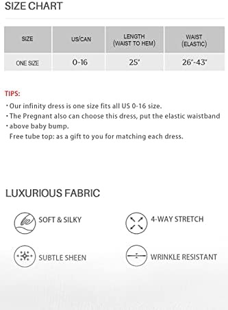 Juvell Bruidsmeisjesjurk   Infinity Dress Maxi   Wikkeljurk   Inclusief Bandeau Top   Avond Feestelijke Wedding Prom   1000 (34 38, Bordeauxrood
