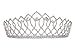 Pageant Queen Rhinestones Crystal Bridal Wedding Prom Tiara Crown