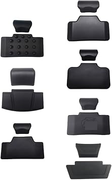 Motorcycle Backrest Pad Kits Motorcycle Passenger Backrest Back Pad Universal Self-adhesive Shockproof Moto Rear Case Box Luggage Cushion