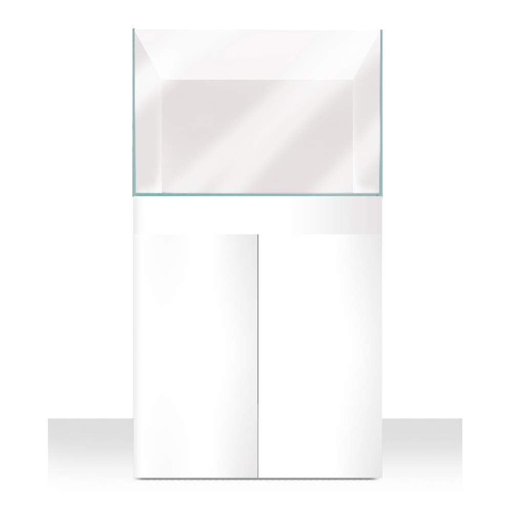 Amtra Station Tank 60 - Vasca Aquario in vetro extrachiaro, con tappetino ammortizzante incluso, 60x40x40 cm, 96 litri