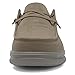 ITAZERO Men's Walking Shoes Wide Fit Casual Loafers with Arch Support, Lightweight Breathable Slip-On Style Comfort Shoes for Work and Travel Khaki 9
