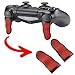 Produktbild eXtremeRate 1 Paar Trigger Tasten L2 + R2 Buttons Schultertasten Ersatzteile Zubehör Set für Playstation 4 JDM-001/011/040/050/055 Controller