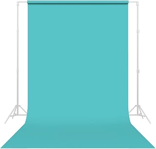 Savage Seamless Paper Photography Backdrop - Color #47 Baby Blue, Size 86 Inches Wide x 36 Feet Long, Backdrop for YouTube Videos, Streaming, Interviews and Portraits - Made in USA