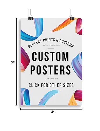 Poster Print Factory 24 X 36 Custom Poster | Upload Your Image, Photo thumb #7