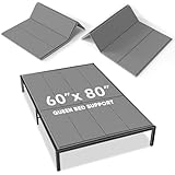 Voyla Upgraded Bunkie Board Queen Size Ultra Heavy Duty Anti-Sag Bed Support Board Under Mattress 12mm Wave-Structured Bunky Board Bunkieboards