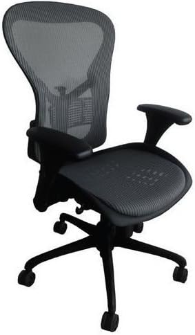GM-AIR Leader Executive Ergonomic Mesh Chair, Lumbar Support and Seat Slide, Black