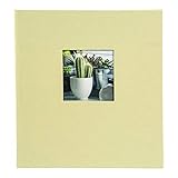 Contenido del envío: 1 álbum de fotos Bella Vista (30 x 31 cm), número de páginas: 60 páginas blancas (30 hojas), material: lino, color: verde lima, 27 724