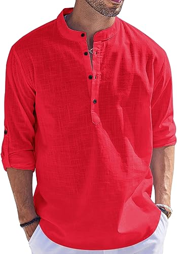 Image of Bellstone Kurta for Man | Men's Trendy Short Kurta | Shirt for Man | Men's Casual Shirts | Kurta Wedding for Men | Stylish Full Sleeve Shirts | Mandarin Collar Short Kurta for Men