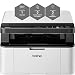 Produktbild Brother DCP-1610W A4 Mono-Laserdrucker, All in Box Bundle, Wireless und PC angeschlossen, Drucken, Kopieren und Scannen, bis zu 3 Jahre im Wert von Printing