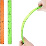 Grevosea 2 PCS Flexible Ruler...
