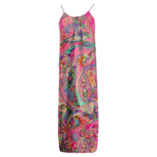 Image of HTHLVMD Backless Cami Dress Summer Dresses for Women 2026 Spaghetti Strap Dresses Womens Solid Color Backless Cami Dress