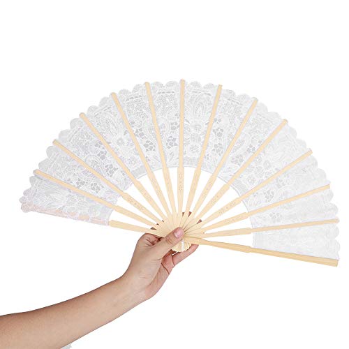 VIFERR Elegante ventaglio Pieghevole a Mano in