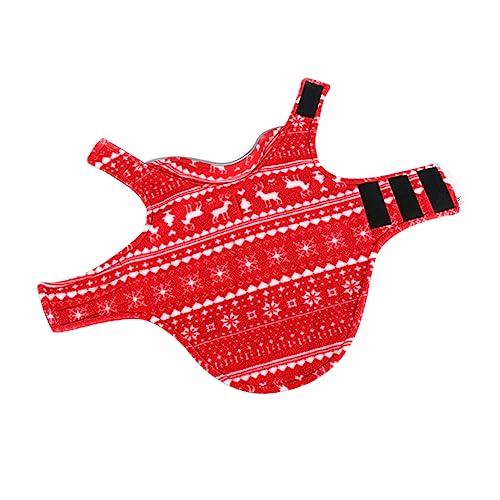 Disfraz navideño reversible para perros pequeños