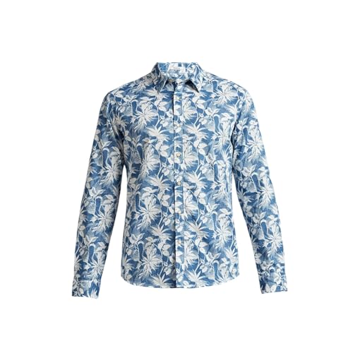 Image of Pepe Jeans Men's Casual Shirt | Trendy Printed Shirt for Men| Regular Fit | Full Sleeve | Available in Plus Size, Cotton