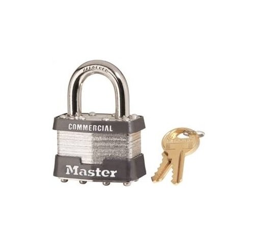 Master Lock 1KA 2126 Padlock, Pack of 1, Gray