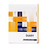 amazon basics Undated Planner | For Work, Home & Office | Goal Setting, Time & Project Management Tools (Blue, White)