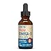 Deva Nutrition Vegan Liquid DHA EPA Herbal Supplement, Lemon Flavor, 2 Ounce
