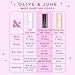 Olive & June Gel Polish Top Coat | UV LED Nail Lamp Needed | Long Lasting Formula | Up to 21 Days of Wear | Damage-Free Removal | Salon-Quality Manicure, Pedicure at Home | Vegan,HEMA-Free,Cruelty-Fre