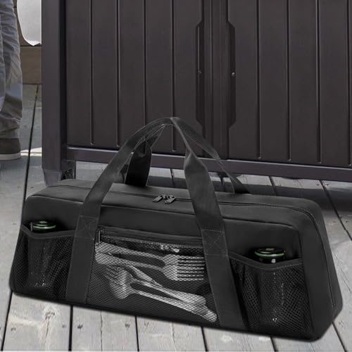 Récipient de rangement pour grill pour emporter tous vos ustensiles